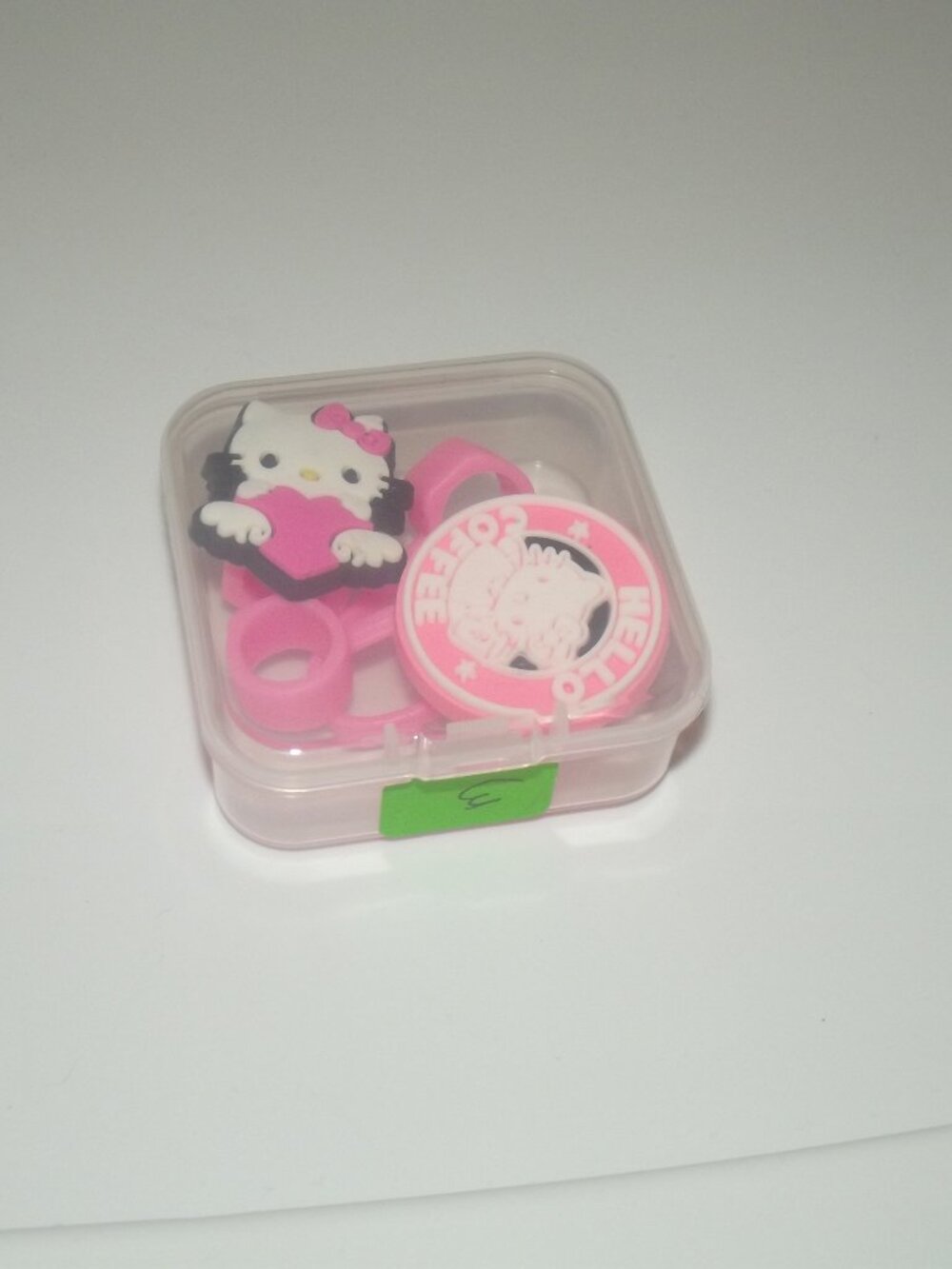 2 Pack Sanrio Hello Kitty and Friends Straw Toppers in Unopened Case